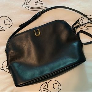 Etienne Aigner Leather crossbody/shoulder bag with multiple compartments